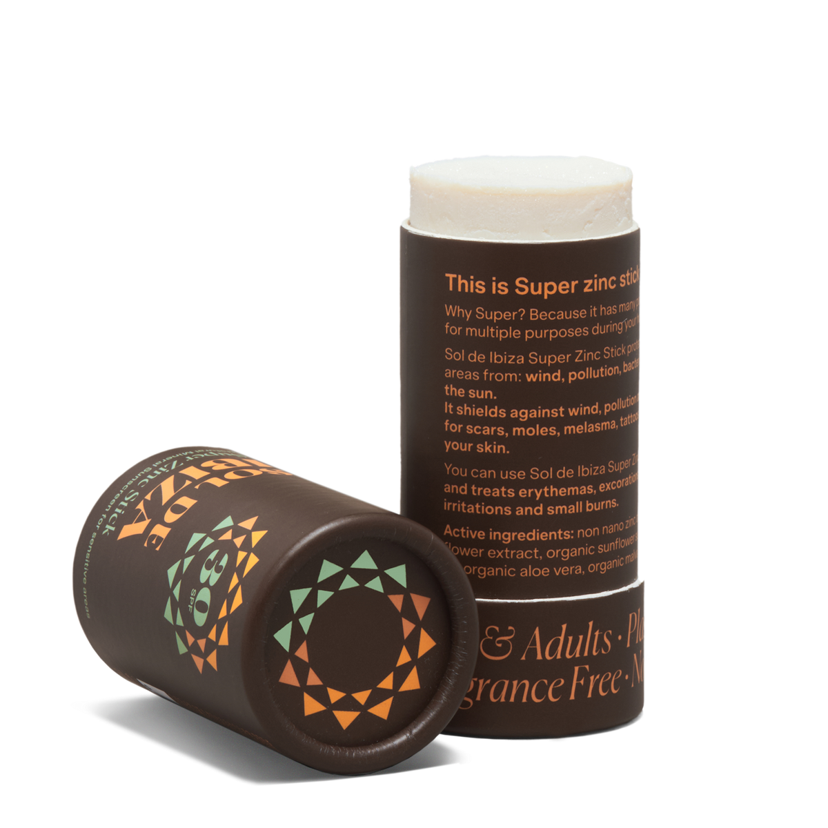 Sol de Ibiza Sun Protection Zinc Stick - SPF30 - 45g