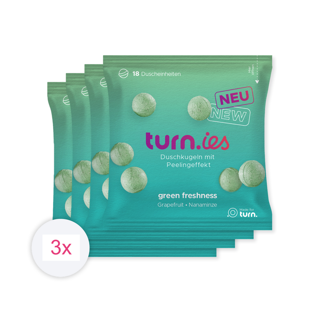 TURN - Refill set - 4 pack