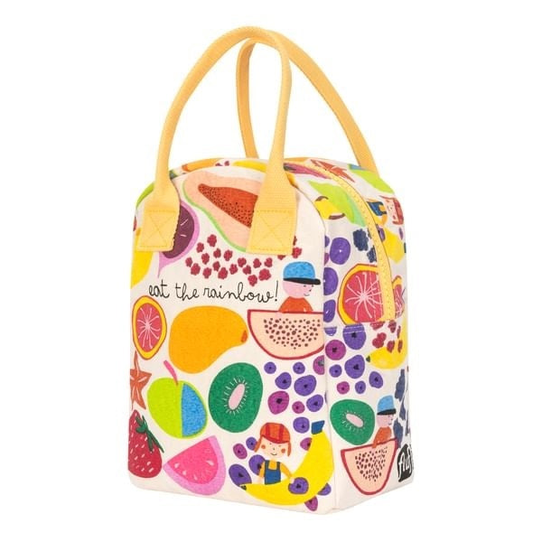 Zipper lunch bag - Eat the Rainbow - Kids