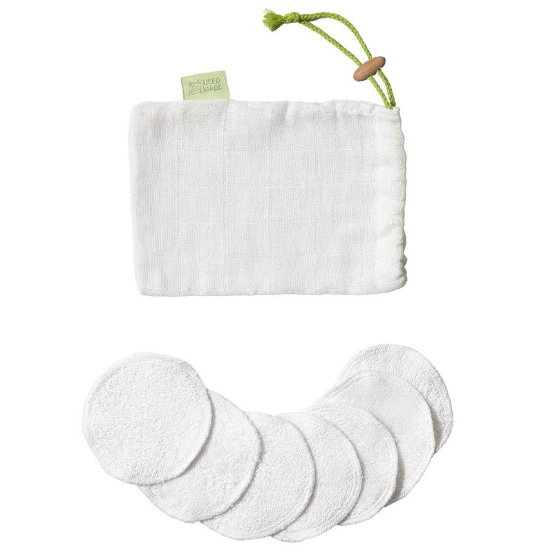 Reusable cotton pads - 7 pieces - Upcycle