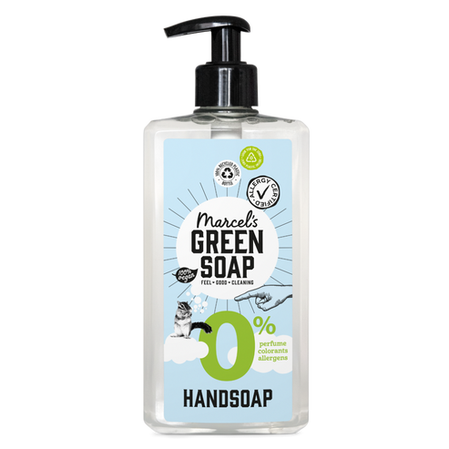 Marcel's Green Soap - Fragrance-free hand soap - 250-500ml