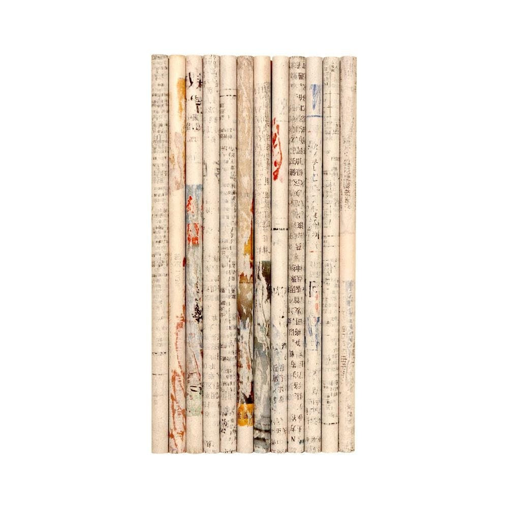 Pandoo pencils from recycled paper - 12 pieces