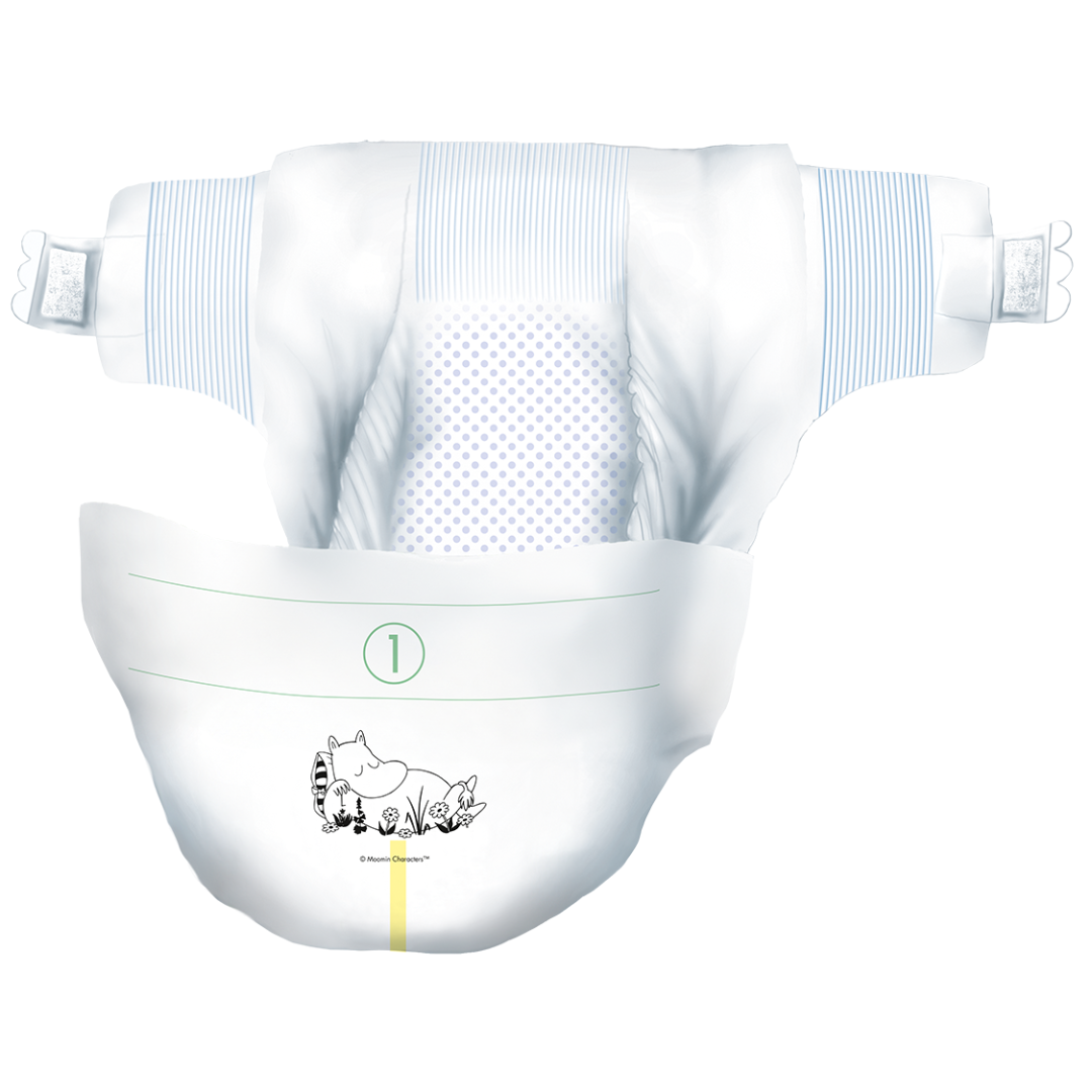 Eco Diapers - size 1 - 2 to 5 kg