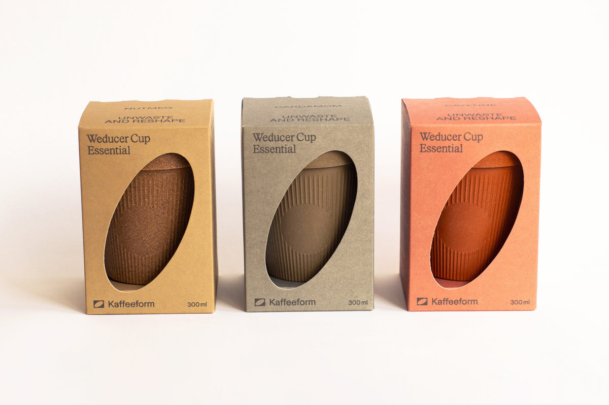 Reusable Coffee Cup Essential + Sealed Cap - Cardamom - 300 ML
