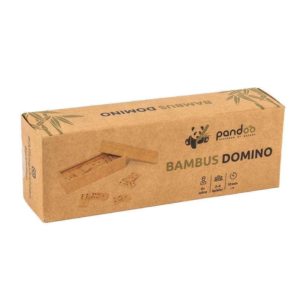 Pandoo bamboo domino - wood free and plastic free