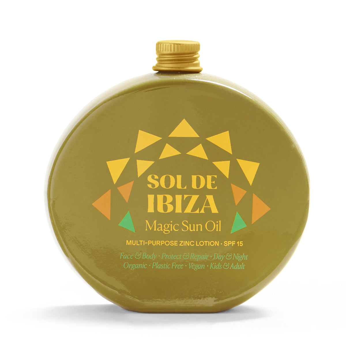 Sol de Ibiza protective and restorative sun oil SPF15