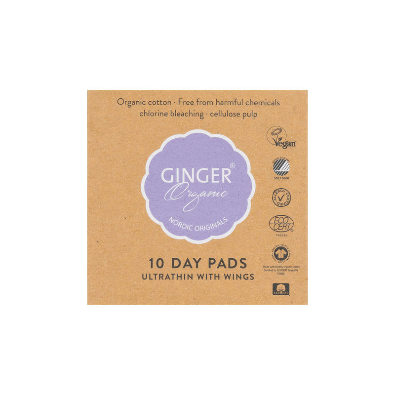 Sanitary napkin day with wings - 10 pcs