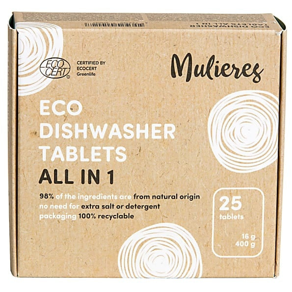 Eco all-in-one - dishwasher tablets - 25 pieces