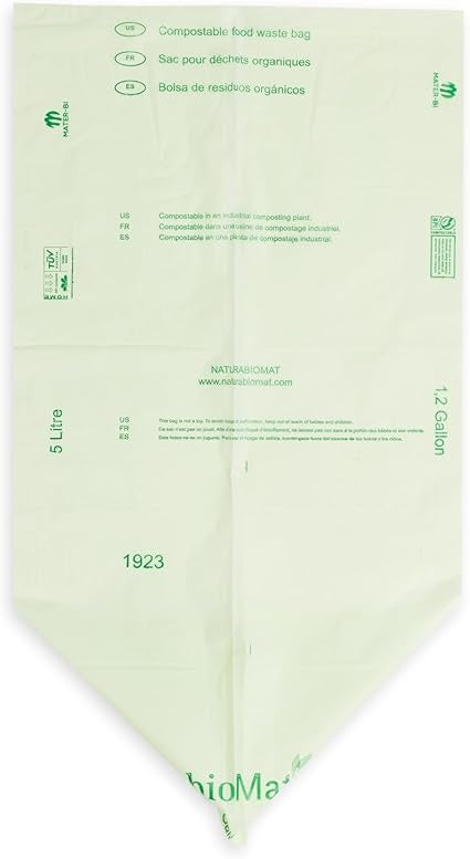 BioMat - Compostable Garbage Bags - 25 x 6 Liter