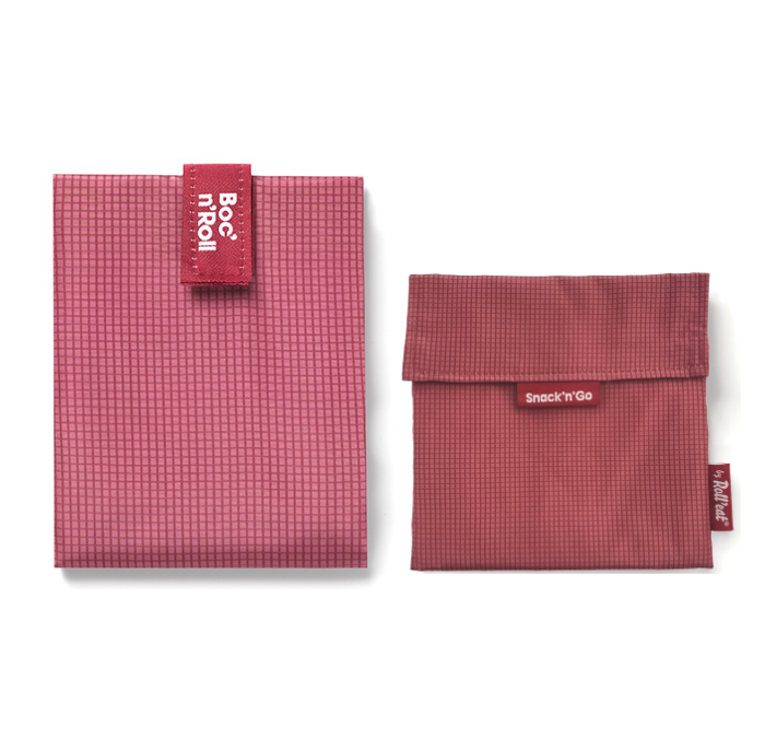 Boc'n Roll + Snack'n Go -  Active Granate