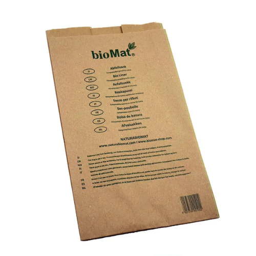 BioMat - Compostable Paper Bags - 50 x 10 Liter