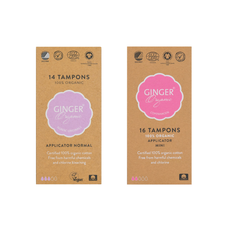 Tampons - Normal + Mini - With applicator