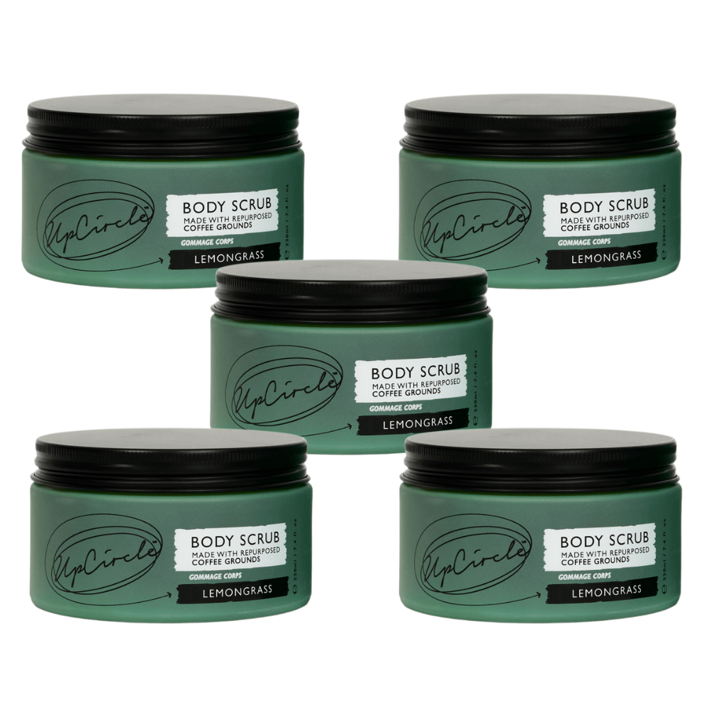 Body Scrub - Reused Coffee Grounds - 220 ml
