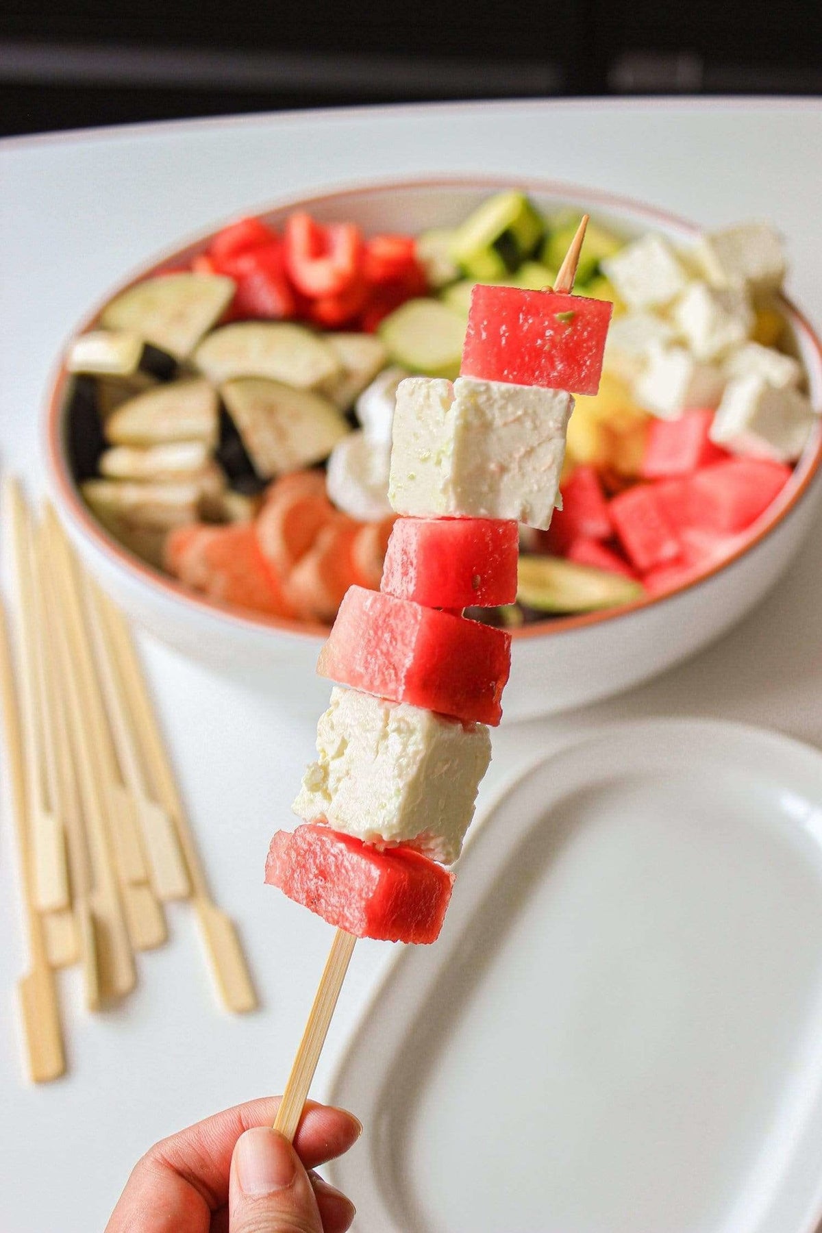 Grill sticks - bamboo - 30 pcs