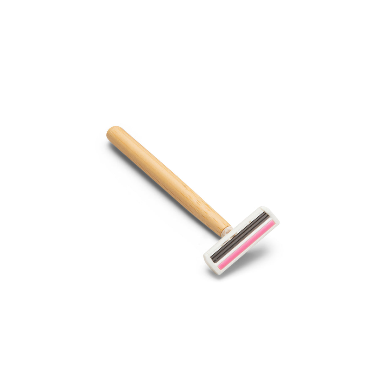 Bamboo Disposable Razor - 3 Blades - 4 Pack - Pink