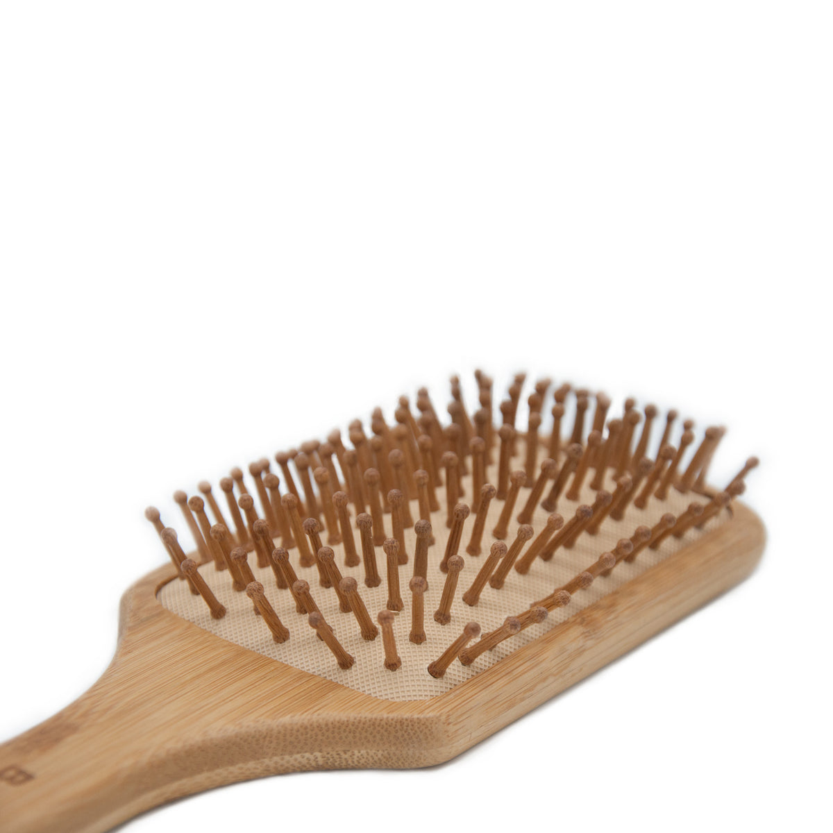 Hair brush - bamboo - square