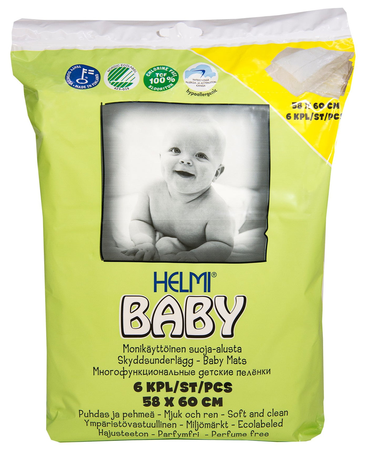 Helmi disposable pad - 6-Pack