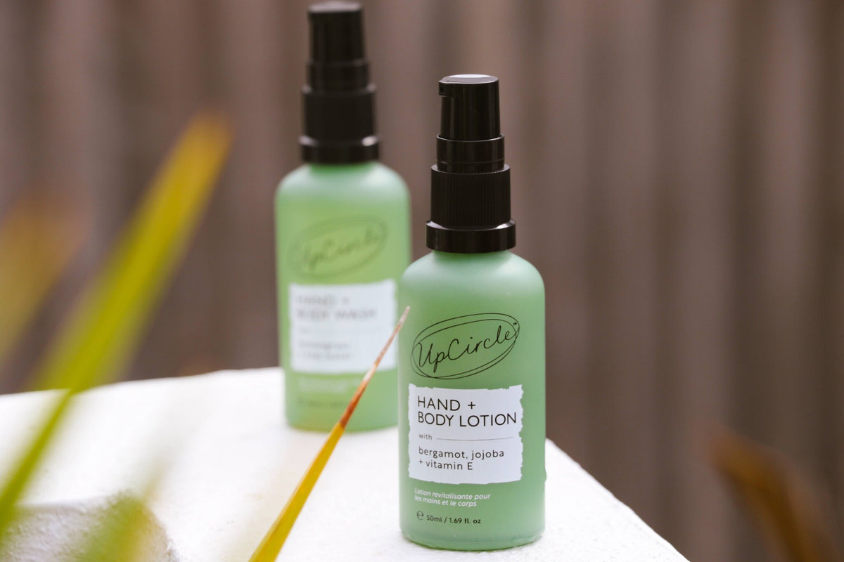Hand + Body Lotion – Upcycled Bergamot Fruit Water – Travel size