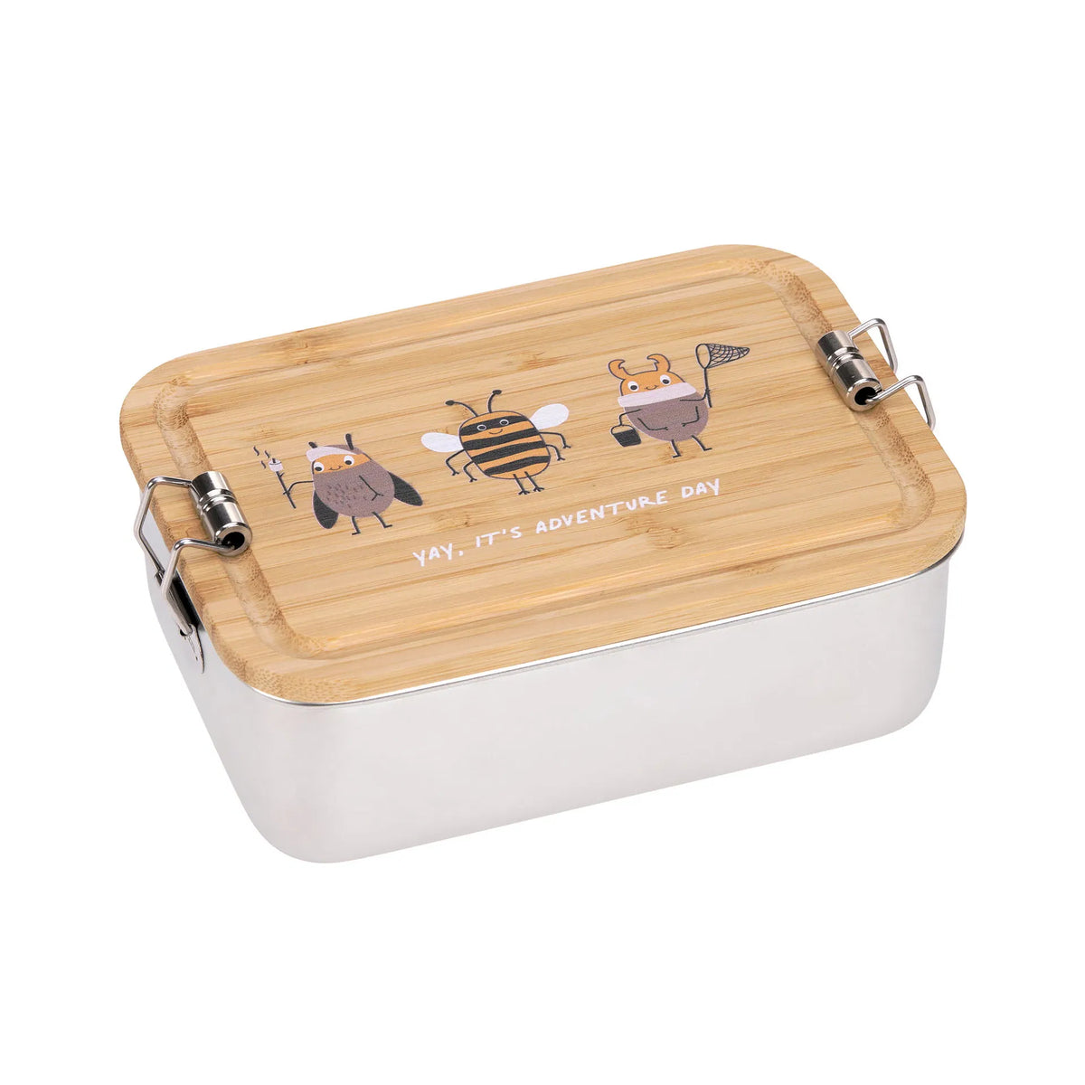 Lässig - Lunchbox - Stainless Steel - Colours