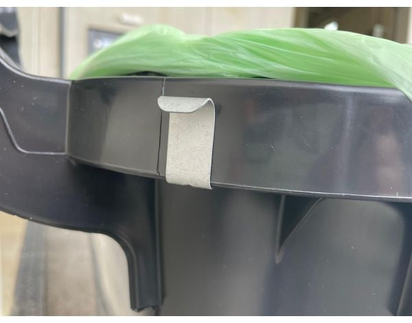 BioMat - dustbin fixing clips - 4 pieces