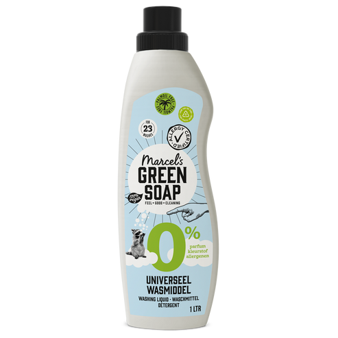 Marcel's Green Soap - Universal fragrance-free laundry detergent - 1 liter