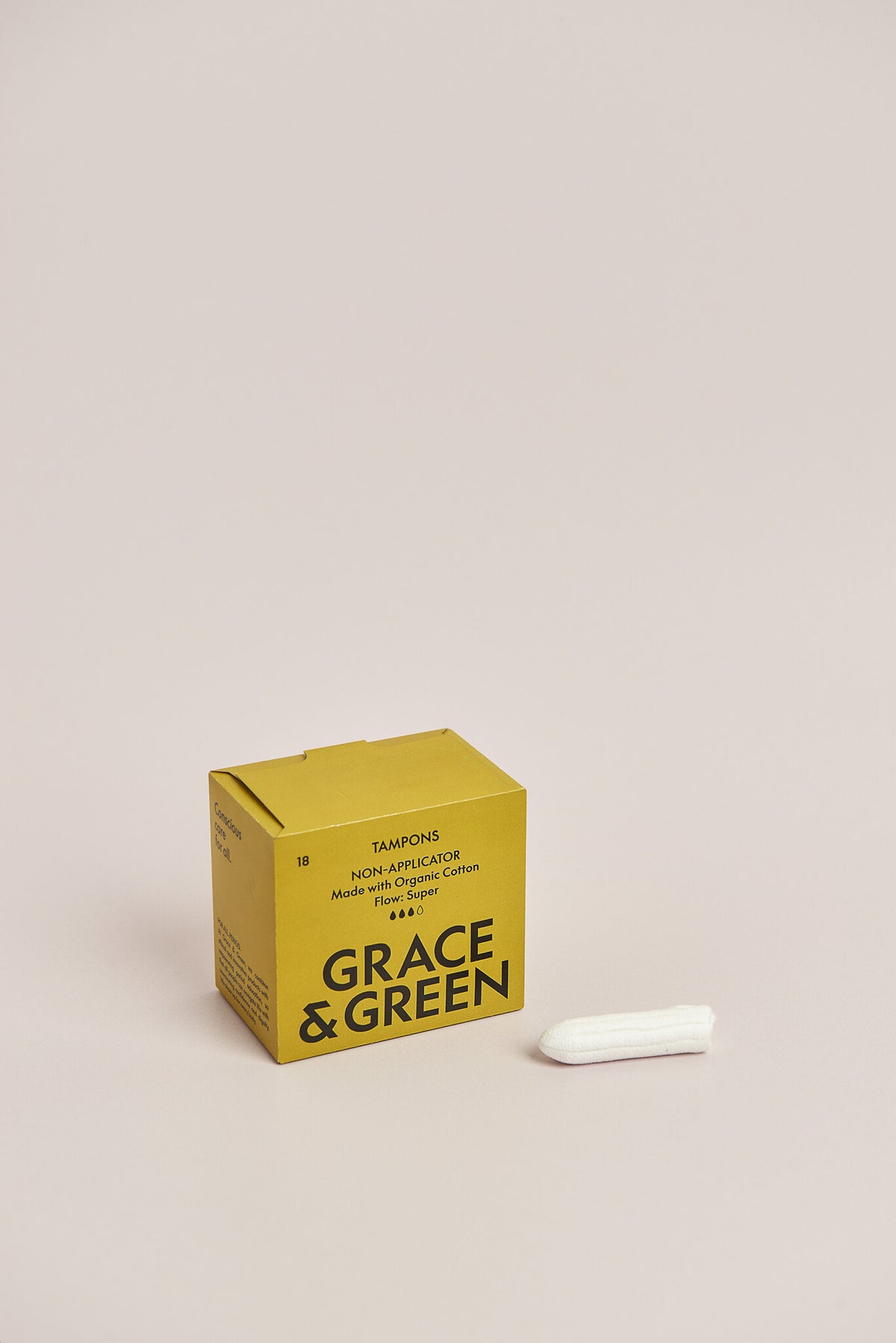 Tampons super organic cotton - 18 in a box