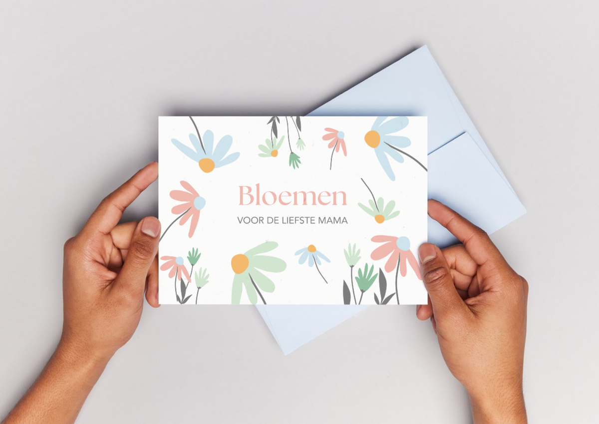 Grace is Green - Growing Paper Card - For the best mom