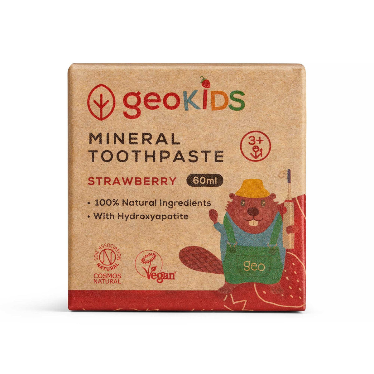 Georganics - Kids Toothpaste Fluoride-Free - Strawberry