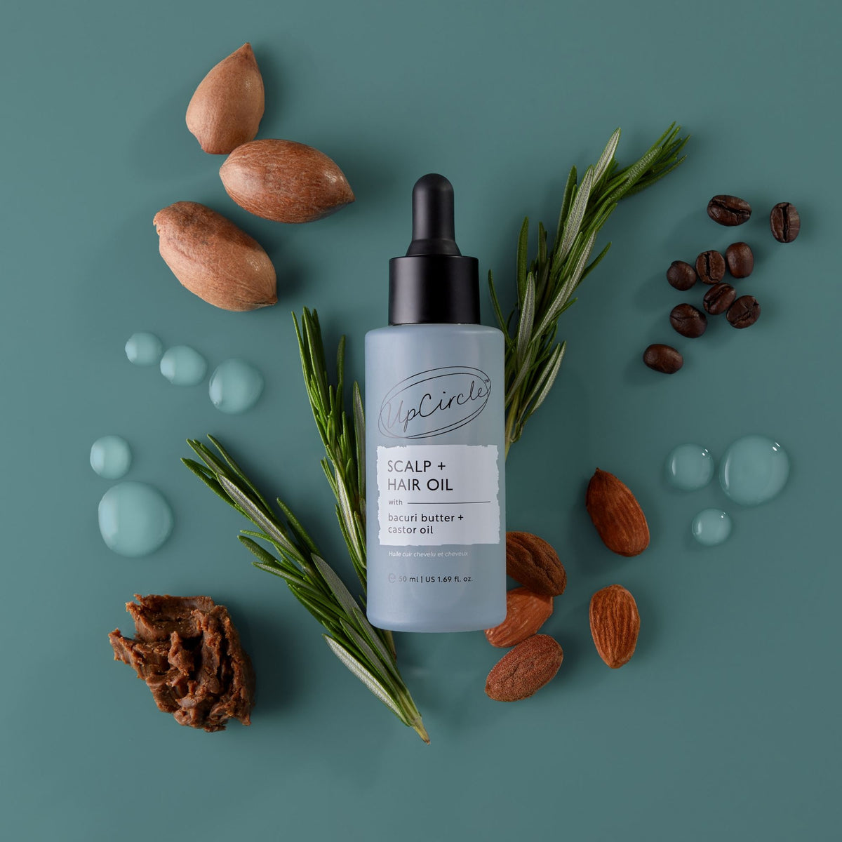UpCircle - Scalp + Hair Oil Treatment - Bacuri Butter and Castor Oil