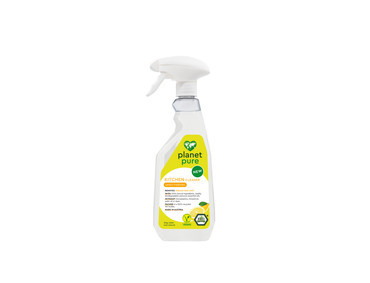 Planet Pure - Kitchen Cleaner Lemon Spray - 500 ml