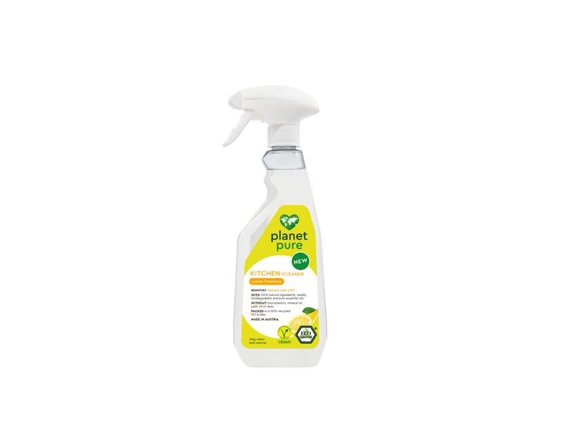 Planet Pure - Kitchen Cleaner Lemon Spray - 500 ml