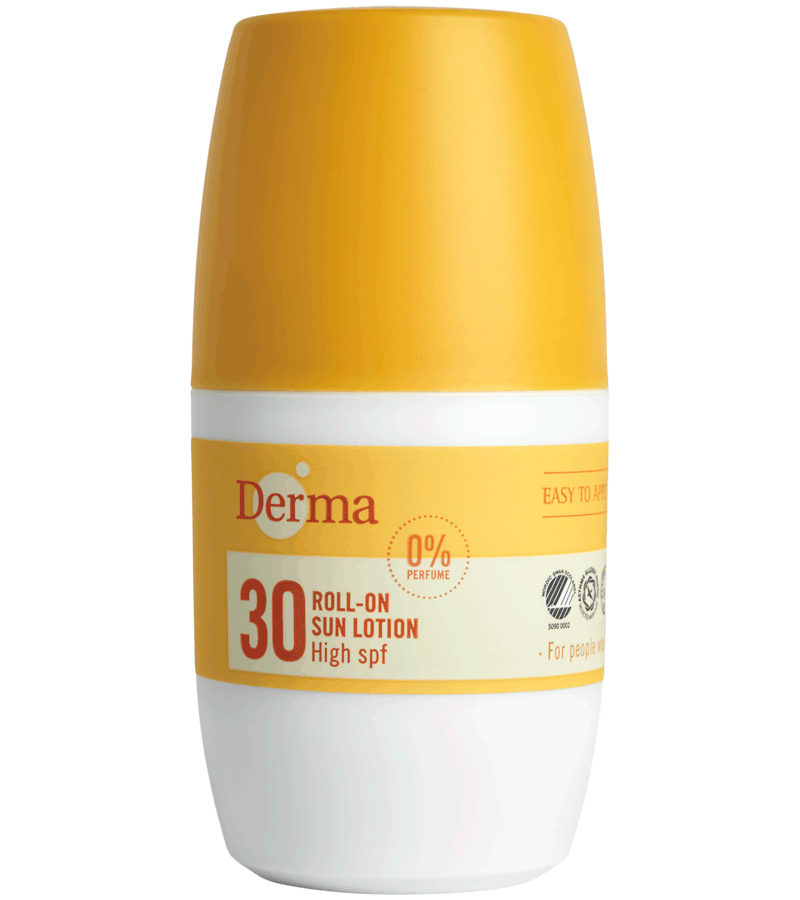 Derma Sun - Sunscreen roller - SPF30 – 50 ML – Allergy & fragrance free