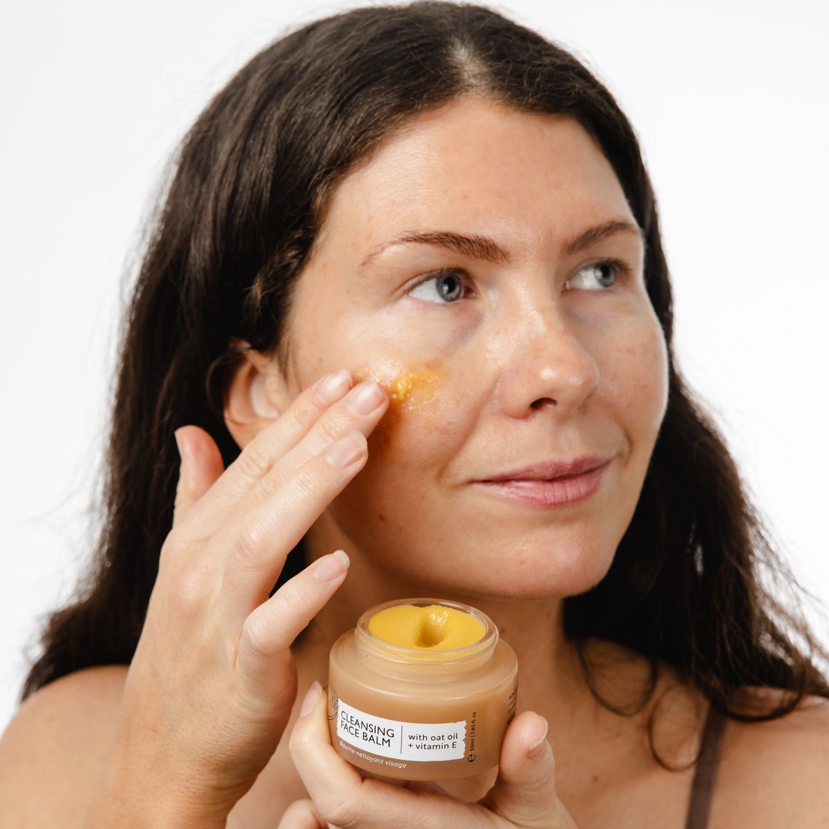 Cleansing Face Balm – Upcycled Apricot Powder – 55 ML
