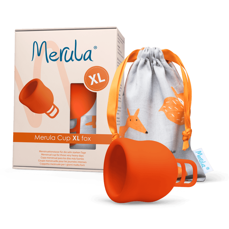 Menstrual Cup XL - 5 Colors - Orange