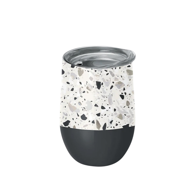 Bioloco stainless steel Thermos Cup - Office Terrazzo - 420ML