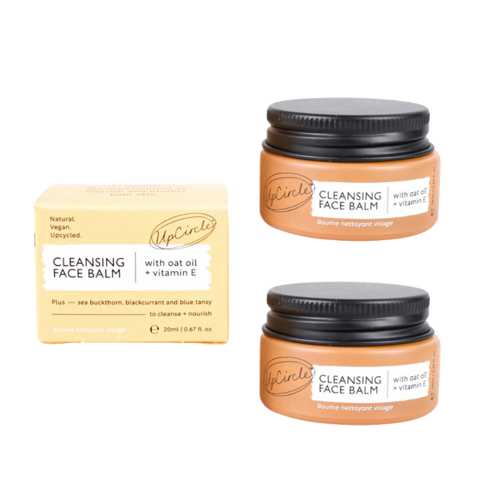 Cleansing Face Balm – Upcycled Apricot Powder – Travel size