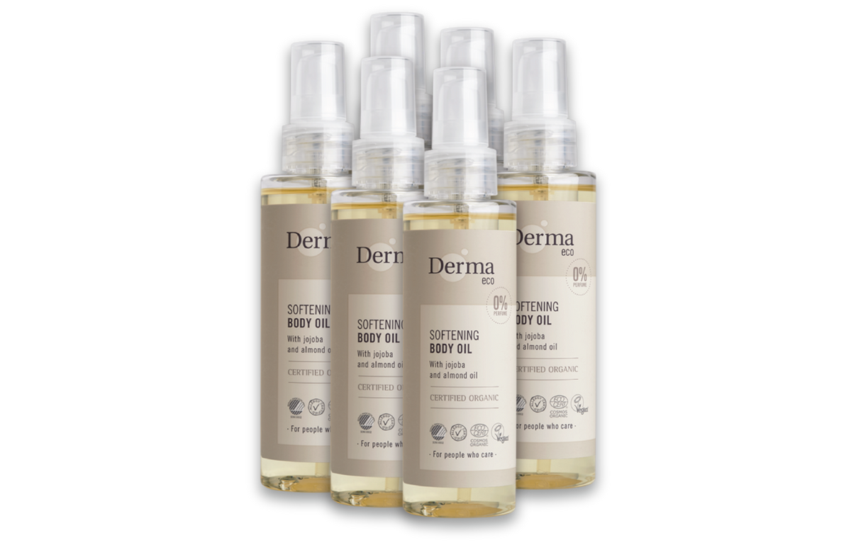 Derma Eco Body Oil - 150 ml - Fragrance-free