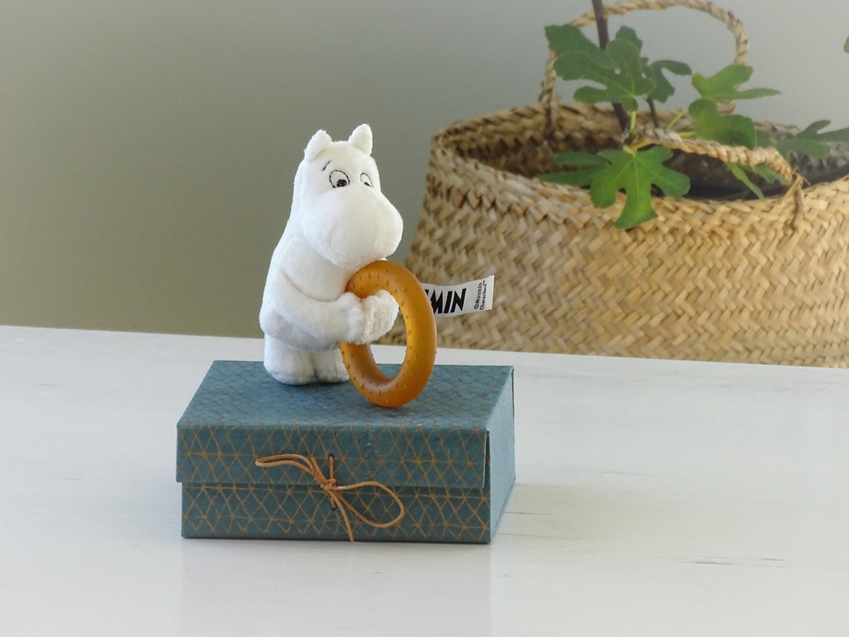 Baby teething ring - Moomin - natural rubber