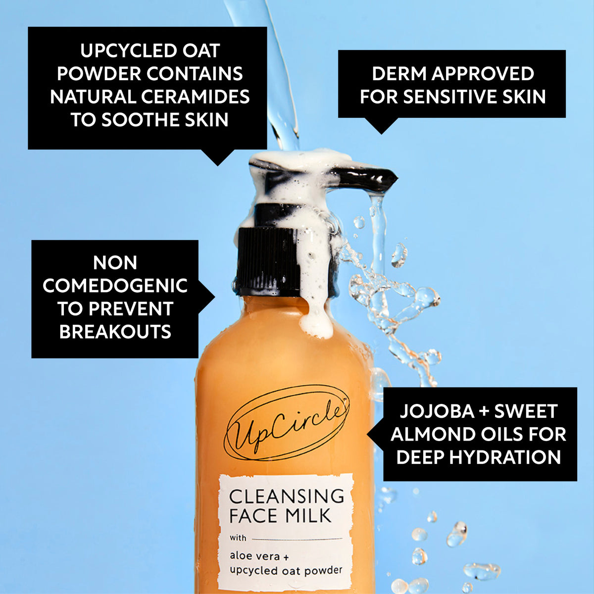 Cleansing Milk – Upcycled Oat Powder - 120 ML