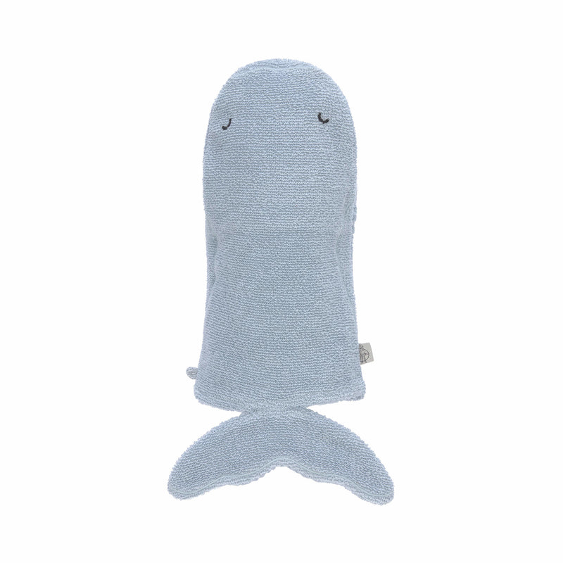 Washcloth – Whale - GOTS cotton