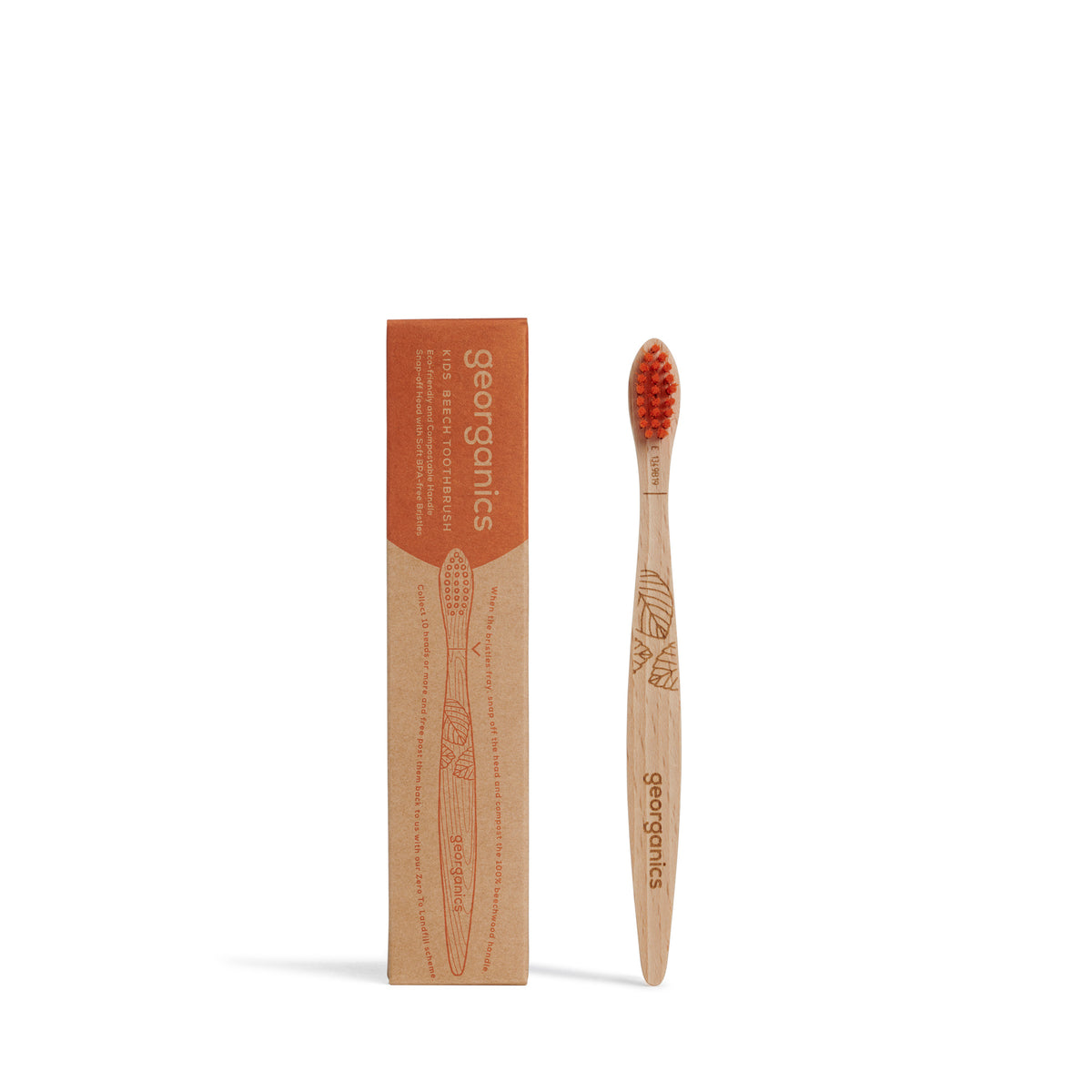 Georganics - Beechwood toothbrush - Kids