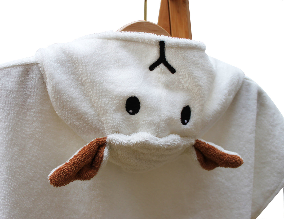 Bath poncho - Kids - Organic cotton - Stella the Sheep