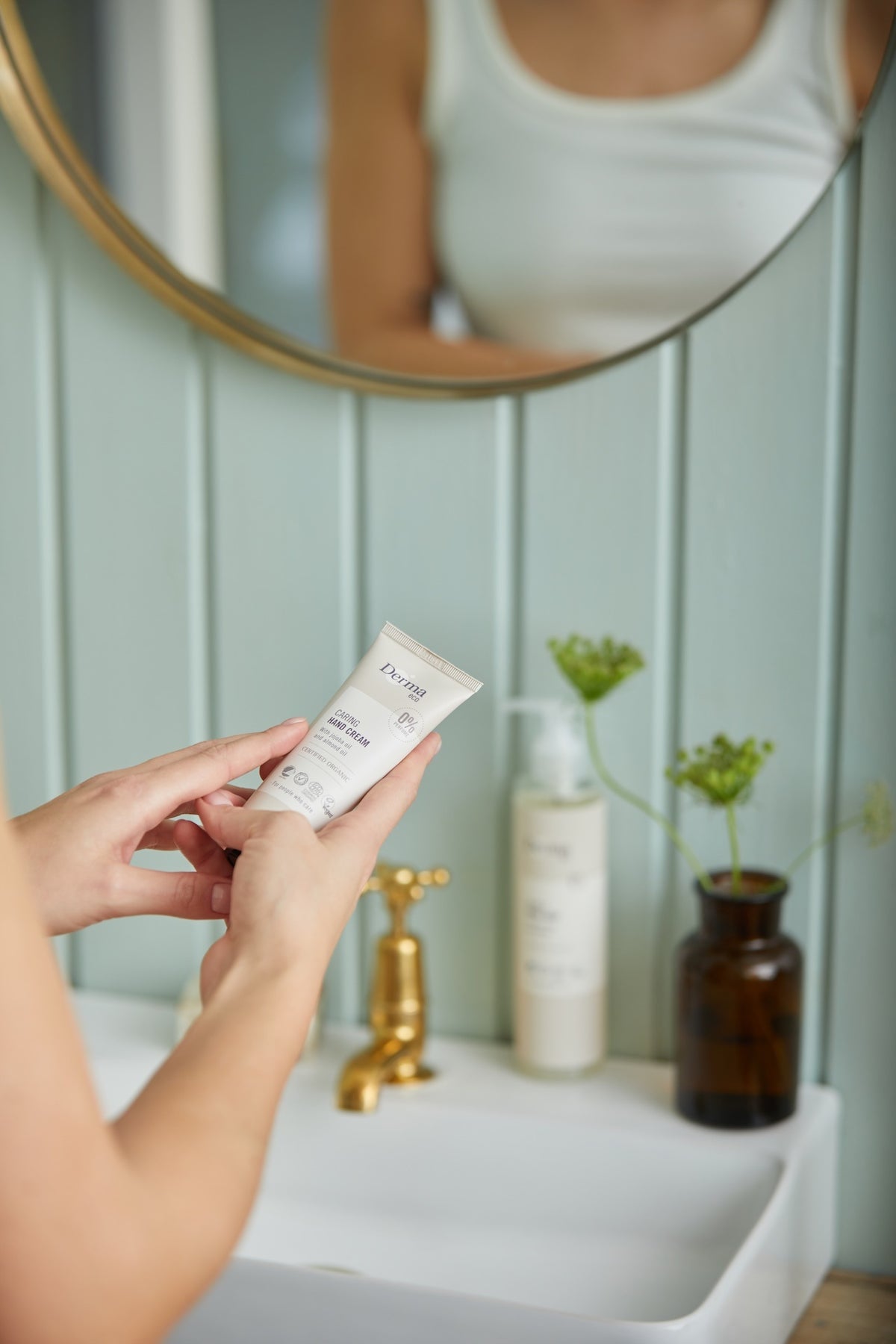 Derma Eco Hand Cream - 75 ML - Fragrance Free
