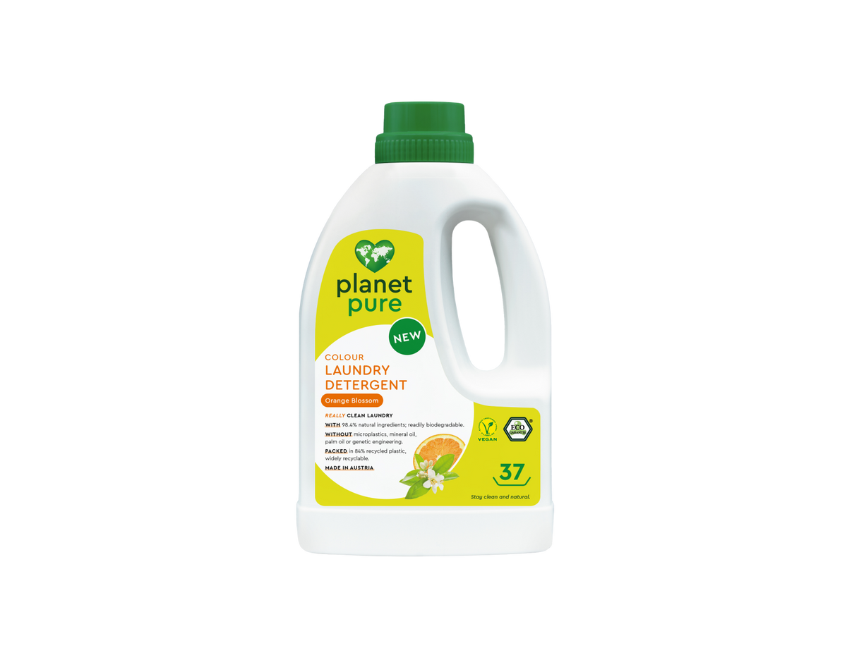 Planet Pure - Eco detergent - Coloured laundry - Orange Blossom - 1.48L