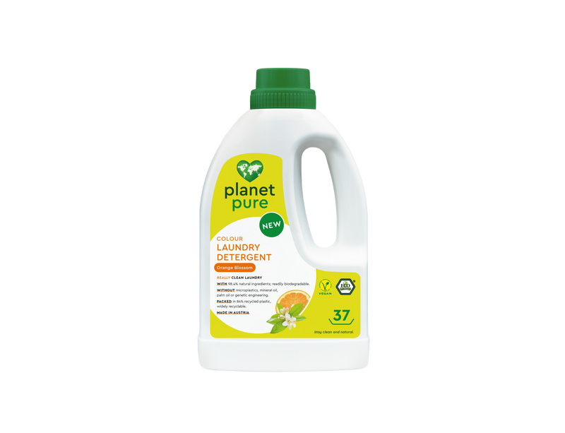 Planet Pure - Eco detergent - Coloured laundry - Orange Blossom - 1.48L