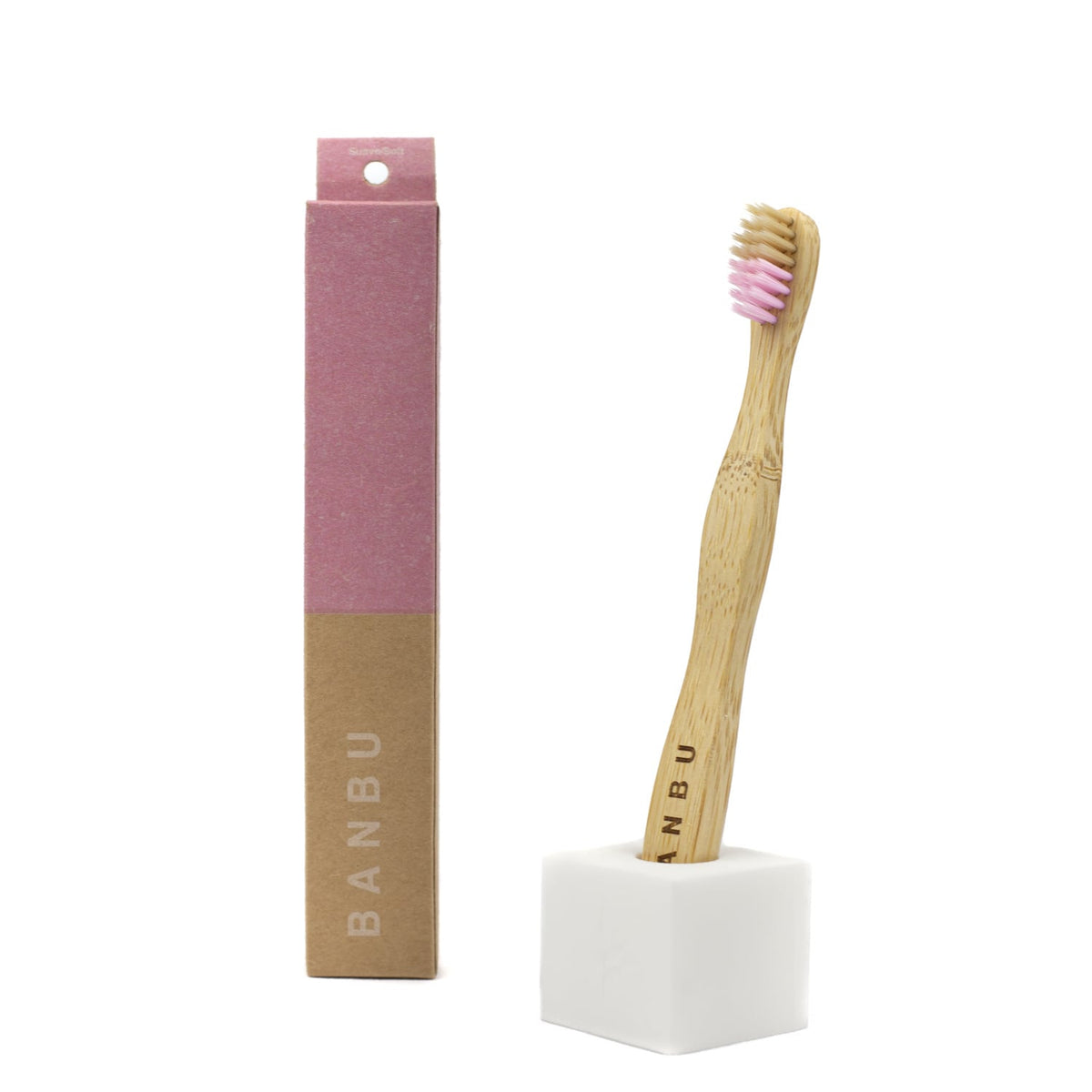 Banbu children's toothbrushes | soft | bamboo | 2 colors