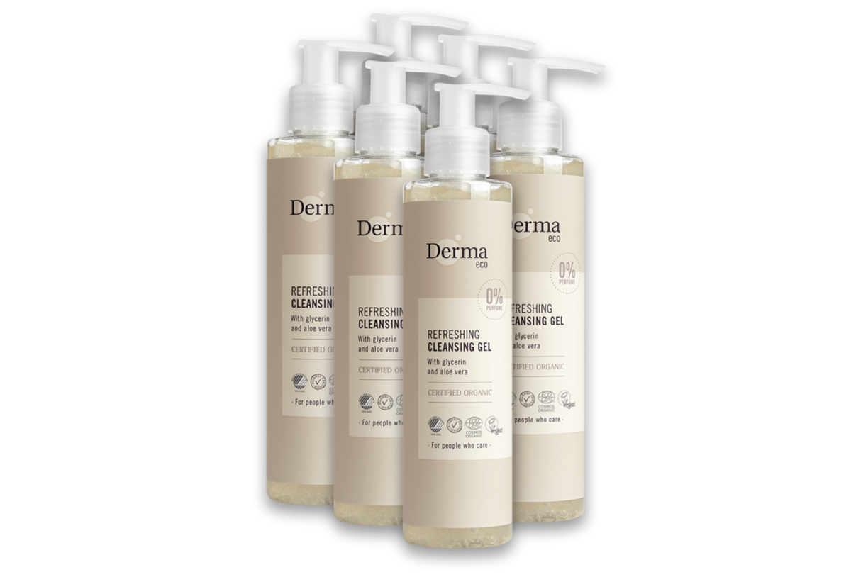 Derma Eco - Cleansing gel - 200 ML - perfume-free