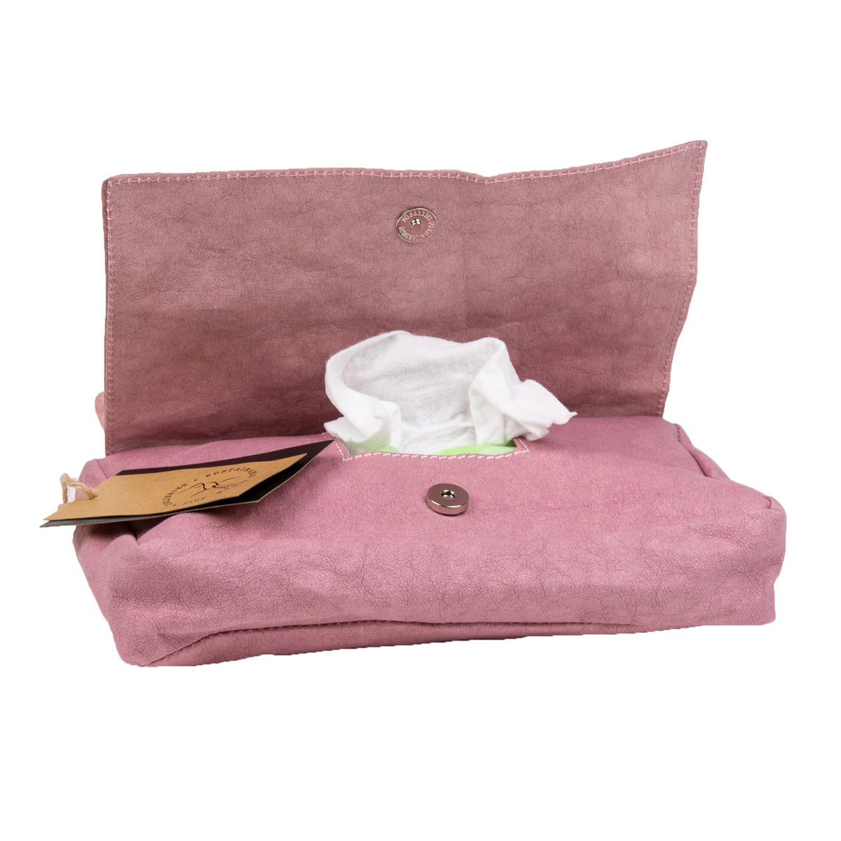 Colibries Birch Cover for Baby Wipes - Denim