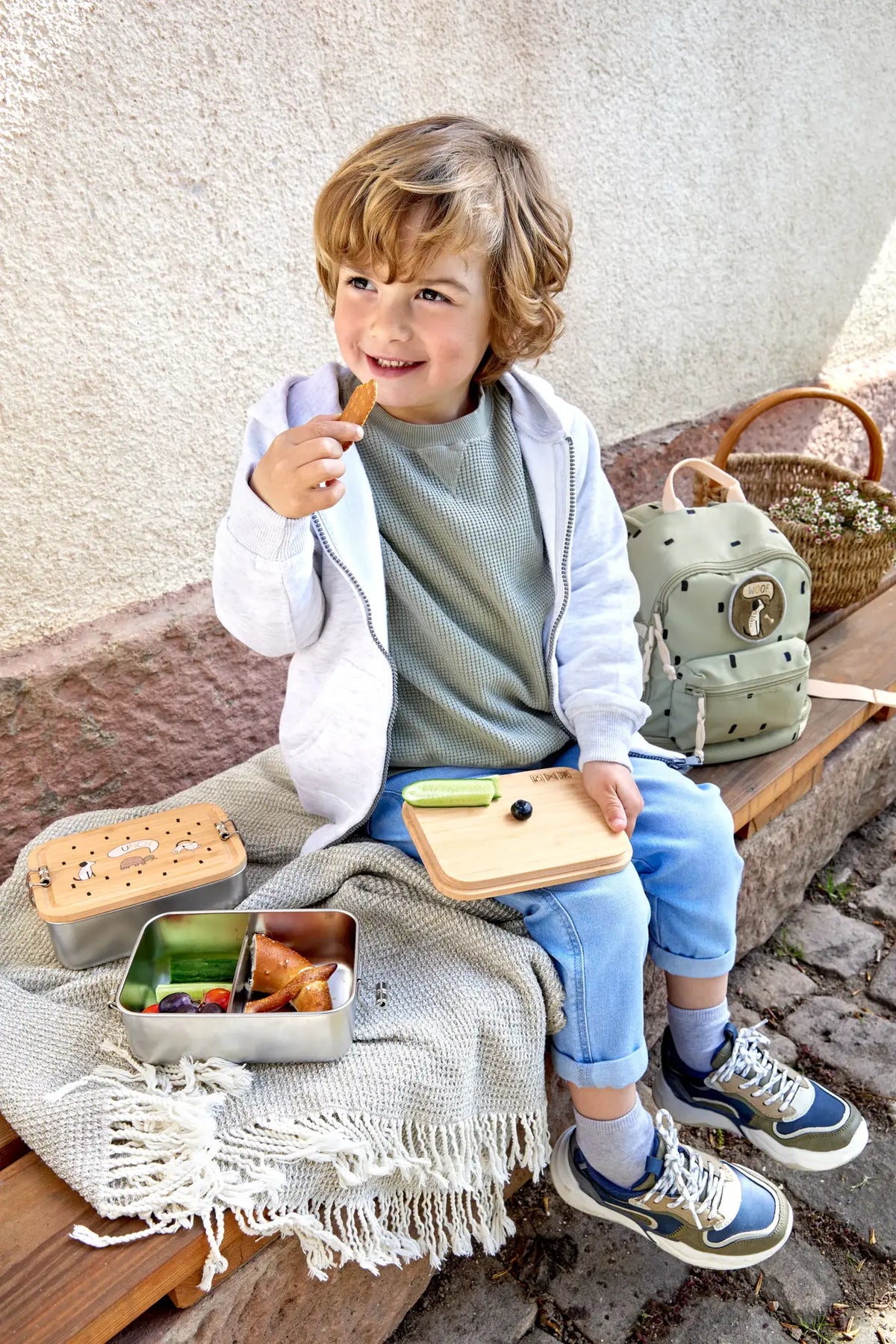 Lässig - Lunchbox - Stainless Steel - Colours