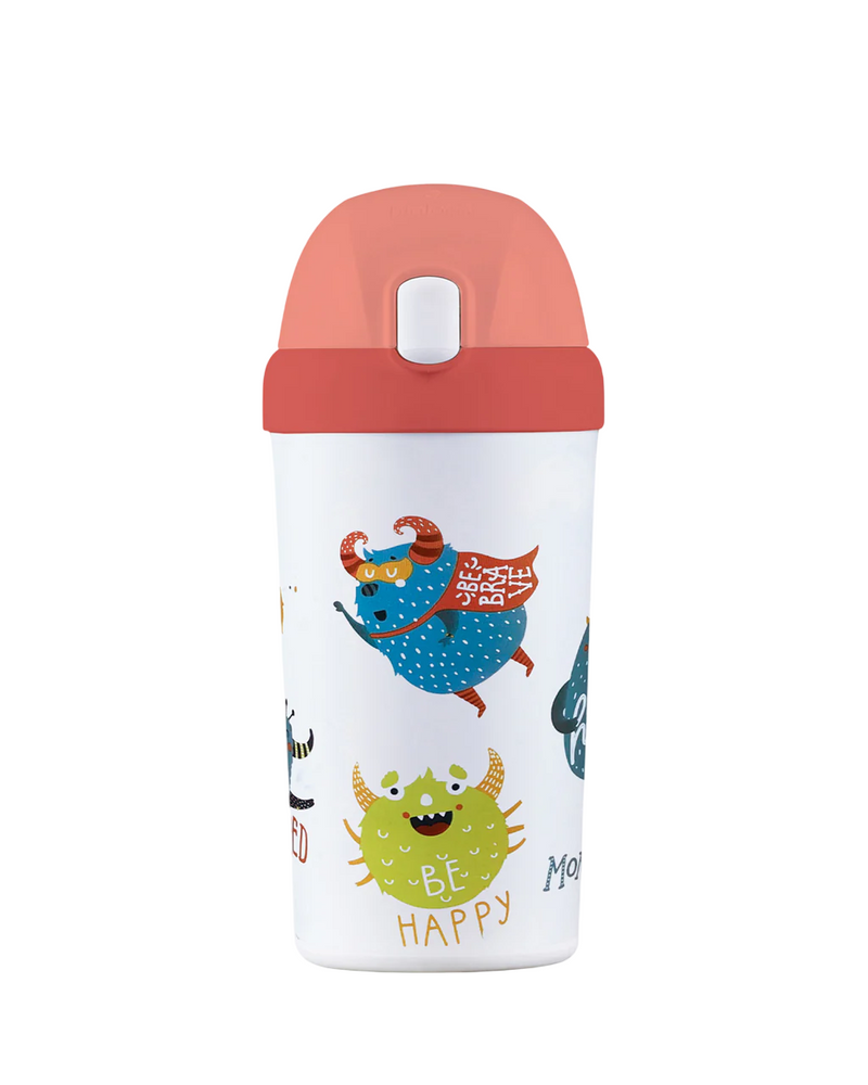 Drinkbeker Kids - Happy Monsters - Plant – 400ml